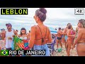 BEST BEACHES Leblon and Ipanema: Boardwalk, Streets and Nightlife 🇧🇷 Rio de Janeiro, Brazil 【4K】