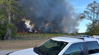 Bradford County orders Dedan Loop-area evacuations due to wildfire