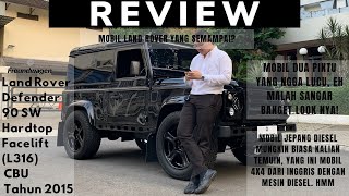 Freundwagen's Land Rover Defender 90 SW Hardtop Facelift (L316) 2015 Review (Indonesia)