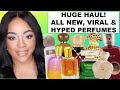 MIDDLE EASTERN FRAGRANCES HAUL| VIRAL, HYPED & NEW PERFUMES | KHADLAJ,  LATTAFA, AHMED AL MAGHRIBI