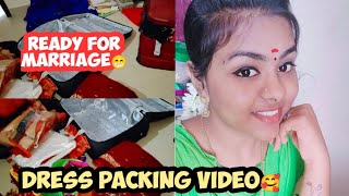 Dress packing video❤️ ready for marriage😘LA couple❤️ laksarul