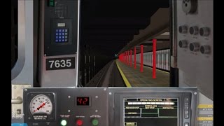 OpenBVE HD: Operating NYC Subway Bombardier R142 3 Train (New Lots Ave to Harlem - 148th Street)