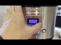 how to set the clock on cuisinart coffee maker