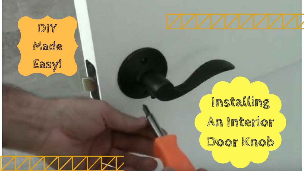 Door Knob Installation At Cindy Ehrhardt Blog