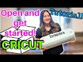 GETTING STARTED WITH YOUR CRICUT MACHINE      (CRICUT UNBOXING AND FIRST PROJECT 2022!)