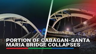 Collapsed Cabagan-Santa Maria bridge just opened Feb 2025, cost P1.2-B - DPWH