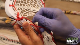 Lacrosse Fanatic Women's Stringing Tutorial - Pt. 2 (Sidewalls)