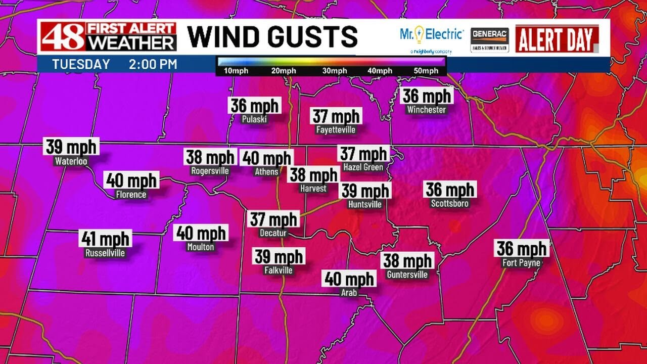 48 First Alert Forecast: FIRST ALERT WEATHER DAY, Early Widespread Rain ...