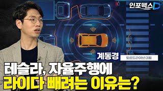 테슬라, 자율주행에 라이다 빼려는 이유는? [인포맥스D]