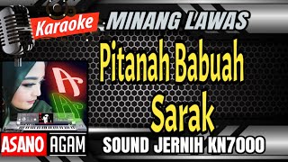 Karaoke Minang Lawas Populer | Pitanah Babuah Sarak - Zalmon (official music KN7000)