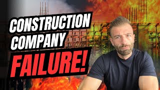 Construction Management - Why construction companies fail