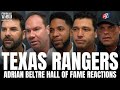 Texas Rangers Legends Share Stories on Adrian Beltre Heading Into Cooperstown as a Hall of Famer