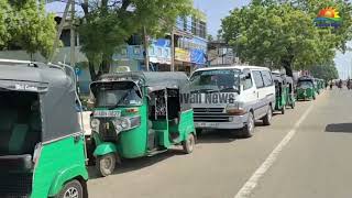 எரிபொருளிற்கு கிளிநொச்சியில் வழமைக்கு மாறாக இன்று நீண்ட வரிசை!