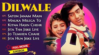 Dilwale Movie All Songs | Ajay Devgan, Twinkle Khanna, Suniel Shetty | 90's Hits | Filmy Jukebox