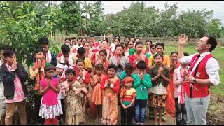 Yikhum Baptist Church Missionary and the group of Believers from Dhemaji.