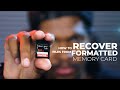 How to recover files from formatted SD card 2023