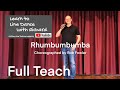 BEGINNER LINE DANCE LESSON 223 - Rhumbumbumba - Part 1 - Full Teach