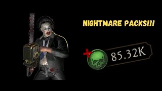 OPENING NIGHTMARE LEATHER FACE PACK!!!