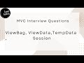 ViewBag, ViewData, TempData, Session in MVC | Asp.net MVC | Tamil