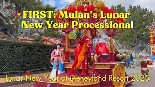 FIRST: Mulan’s Lunar New Year Processional | Lunar New Year at Disneyland Resort 2025