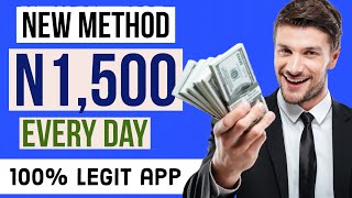 |New method| earn N1500 daily legit app(side hustle ideas 2023)how to make money online in Nigeria