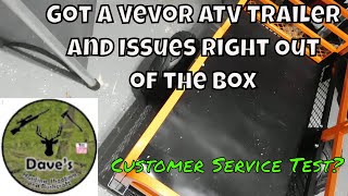 Unboxing My Vevor Atv Trailer: Unexpected Problems Revealed!