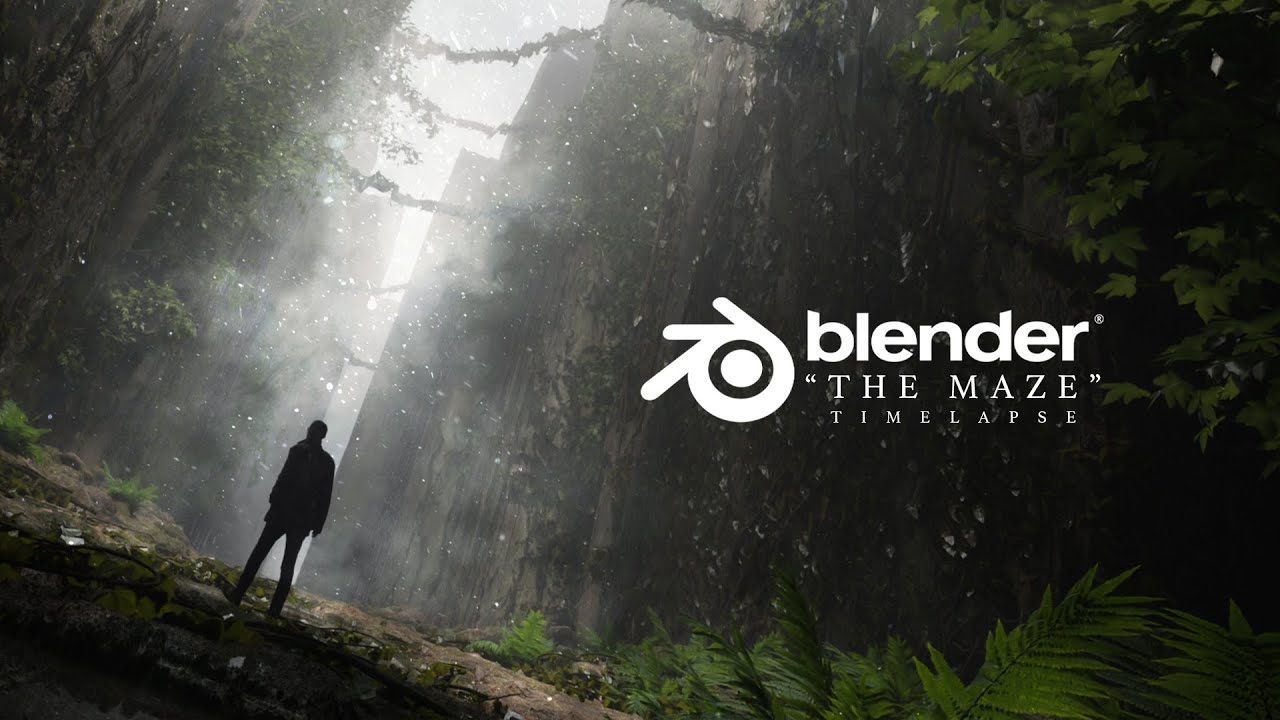 The Maze Blender Timelapse Youtube