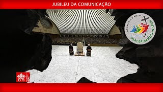 Jubileu da Comunicação - Encontro cultural e Audiência, 25 de janeiro de 2025 - Papa Francisco