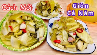 Cách Làm Dưa Cải Muối Chua kiểu Mới Vàng Giòn Ngon Nhất Trong Các Cách | Món Ngon Quê Nhà