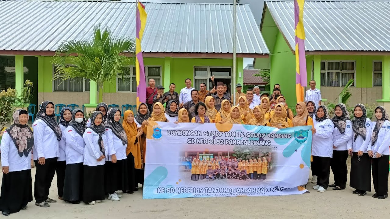 Sd Negeri 52 Pgk Trip To Belitong Youtube