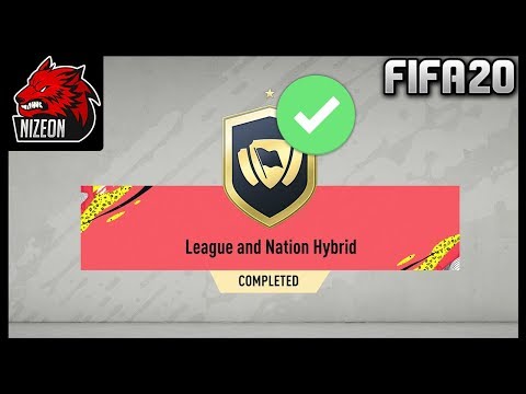 FIFA 20: LEAGUE AND NATION HYBRID CHEAPEST SBC SOLUTION (NO LOYALTY)