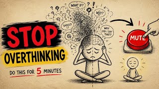 Do This For 5 Minutes And Your Brain Will Stop Overthinking