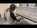 evan 16 ans et 1 mois de pratique de piano joue seul