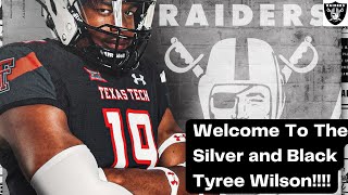 Tyree Wilson Highlights!! Welcome To The Silver and Black!! #Raiders