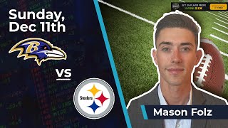 Ravens vs. Steelers Prediction, 12/11/22: NFL Free Betting Pick From Mason Folz