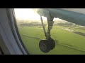 Flybe Dash-8 Q400 taking of from Glasgow Airport