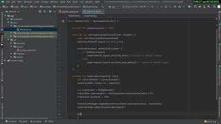 【ANDROID STUDIO】constraint layout animation