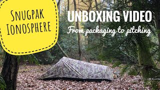 Unboxing the Snugpak Ionosphere: The Ultimate One Person Tent for Outdoor Adventures?
