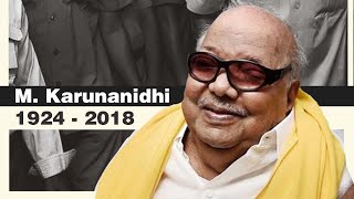 M. Karunanidhi (1924 - 2018)