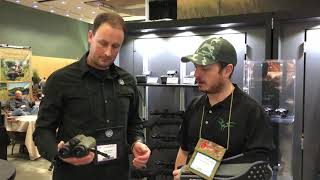 Sig Sauer’s BDX system including the new Kilo3000BDX rangefinding binoculars at the 2019 SCI show