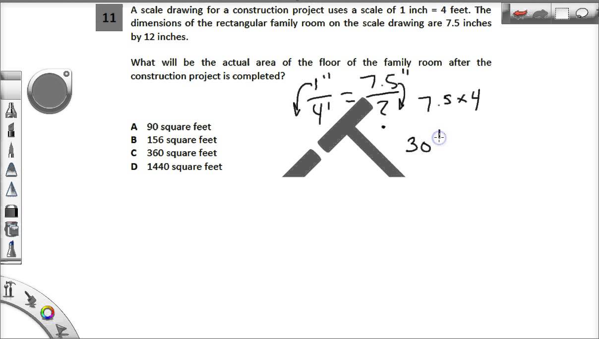 Ratios And Proportions Scale Drawing - YouTube