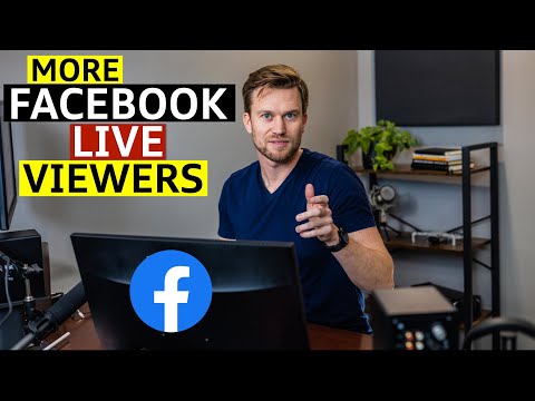 How to increase VIEWERS on Facebook Live