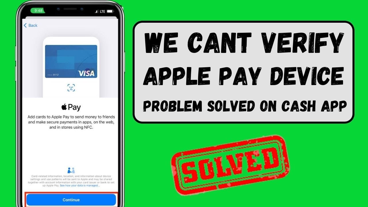 How To Fix " We Can't Verify Your Apple Pay Device Try Again Later ...