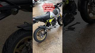 Honda Grom125 รีวิวเสียงท่อสูตรไทเทเนียม🇹🇭 #shortvideo #msx #hondagrom#z125 #msx125sf