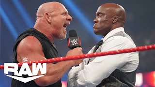 Goldberg Calls Out Lashley; MVP Attacks Goldberg's Son | WWE Raw Highlights 8/02/21 | WWE on USA
