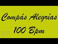 compás alegrías 100 bpm bases flamencas