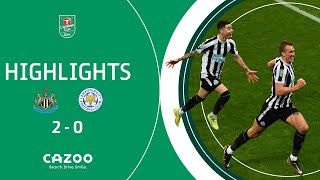🏟 TOON ARMY ONE GAME FROM WEMBLEY! | Newcastle United v Leicester City highlights