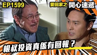 愛．回家之開心速遞 第1599集 | 根叔投資真係有回報？