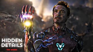 Things You missed watching Avengers Endgame