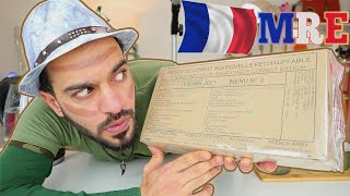 Experience eating French Army's 24h meal, RCIR Ration MRE Review \u0026 Eating Show.